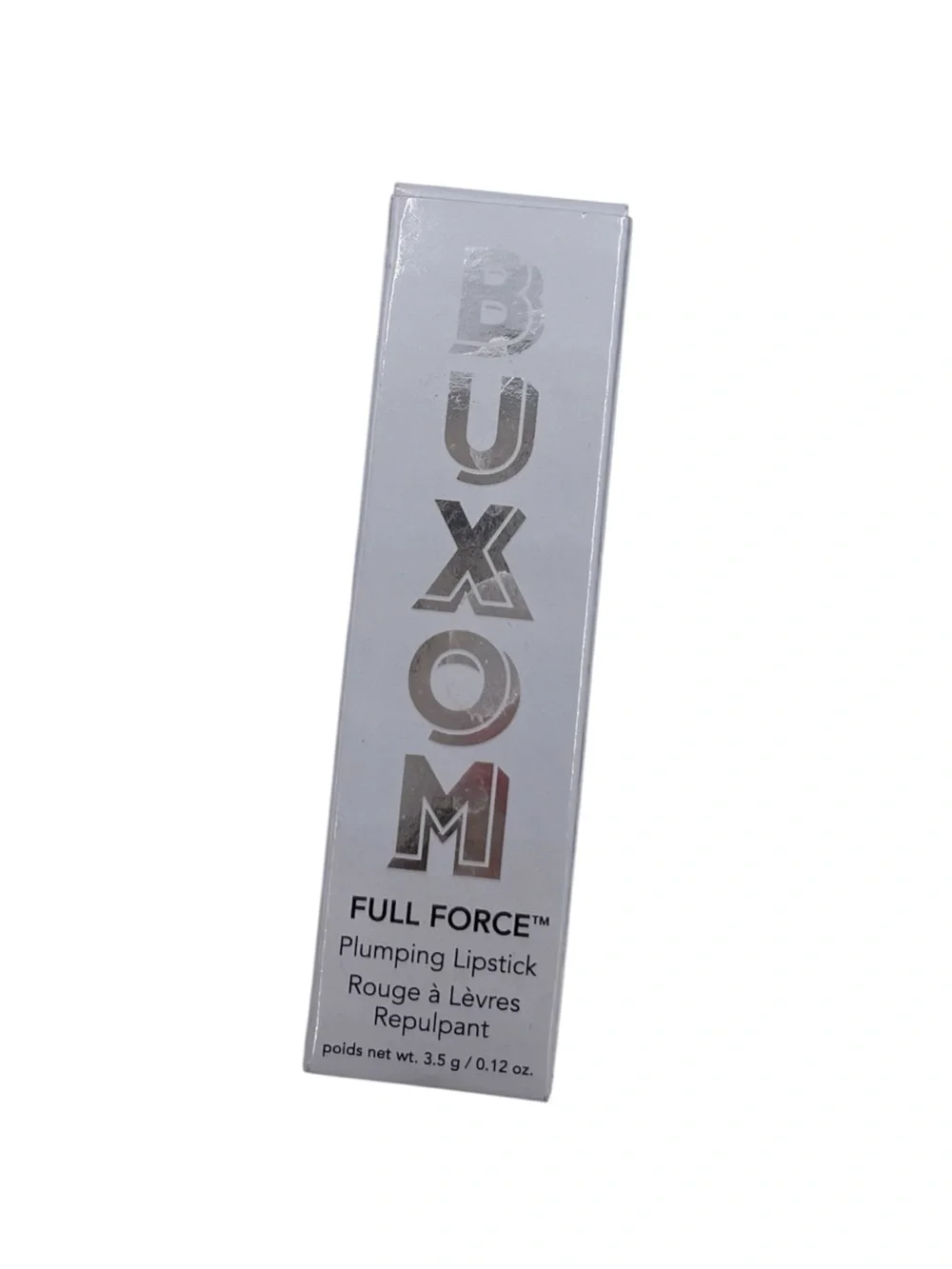 Buxom Full Force Plumping Lipstick 90s Nudes Supermodel Full Size NEW in Box